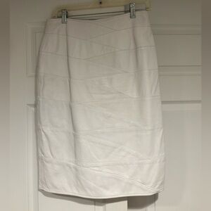 EREZ Vintage Leather MIDI Skirt Size 10